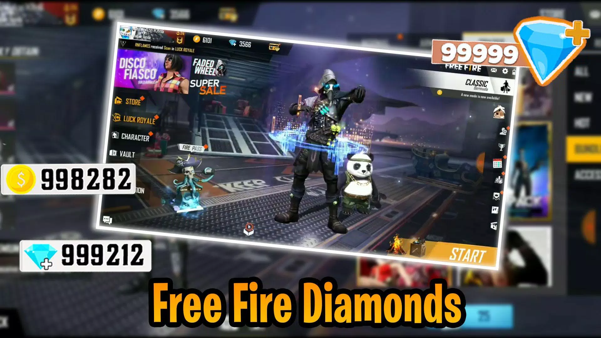 Free Fire Max in 2023  Battle royale game, Best android, Download cute  wallpapers