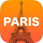Paris. Guia de viagem ícone