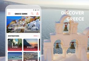 ✈ Grèce – Guide de Voyage Affiche