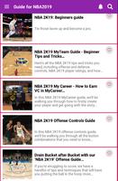 1 Schermata Guide for NBA2019