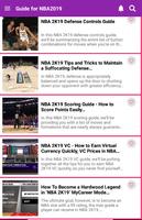 Guide for NBA2019 스크린샷 3