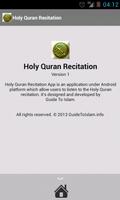 Holy Quran Recitation 4 스크린샷 3
