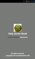 Holy Quran Book Affiche