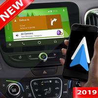 Guide for Auto Android  Maps App Affiche