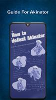 Guide For Akinator New Tips Affiche