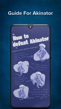 Guide For Akinator New Tips poster