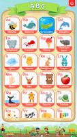 Learn French Alphabet & Number poster