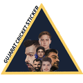 Gujarat Cricket Sticker