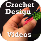 Crochet Design Pattern Idea Step By Step Video App ไอคอน