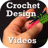 Crochet Design Pattern Idea Step By Step Video App أيقونة
