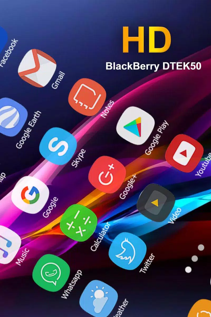 launcher Theme For BlackBerry DTEK50 APK for Android Download