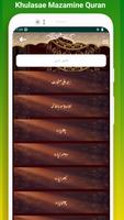 Khulasae Mazamine Quran قرآن ảnh chụp màn hình 2
