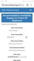 SMART INDIAN RAILWAY APP capture d'écran 2