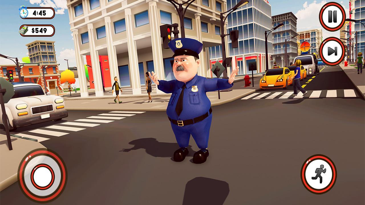Трафик Полиция Офицер Имитатор Полиция Машина Игры Для Андроид.