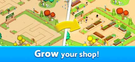 Plant Shop Tycoon - Idle Game Affiche