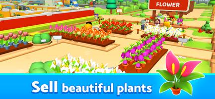 Plant Shop Tycoon - Idle Game capture d'écran 2