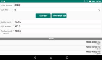 GST Calculator - Include or Exclude GST 截圖 3