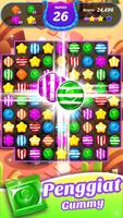 Gummy Candy Blast-Game Match 3 syot layar 1