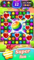 Gummy Candy Blast-Fun Match 3 পোস্টার