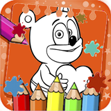 Gummy Bear coloring game