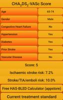 Atrial fibrillation risk calc الملصق