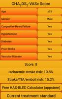 Atrial fibrillation risk calc تصوير الشاشة 1
