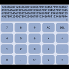 Large number calculator icône