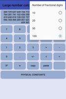 Large number calculator poster