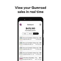 Gumroad الملصق