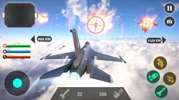 ファイタージェット飛行機ゲーム ポスター