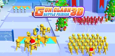 Gun clash 3D: Battle Friends