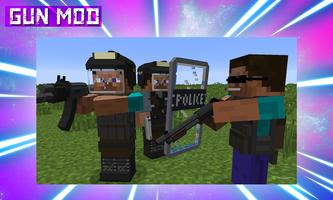 Gun Mod MCPE تصوير الشاشة 1
