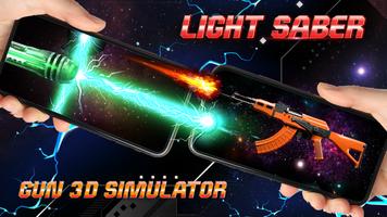 Lightsaber - Gun 3D simulator اسکرین شاٹ 1