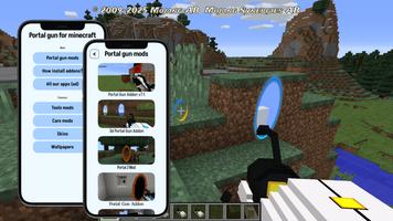 portal gun mod for minecraft Ekran Görüntüsü 1