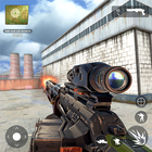 Sniper 3D fps shooting game icono