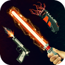 APK Lightsaber Gun - 3D Gun Sound
