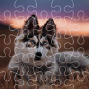 Husky Dog Talky Jigsaw Puzzle APK