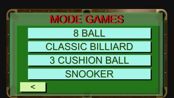 Billiards pool Games capture d'écran 1