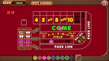 Play Las Vegas Craps Table 711 capture d'écran 2