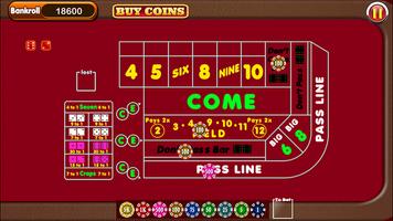 Play Las Vegas Craps Table 711 capture d'écran 3