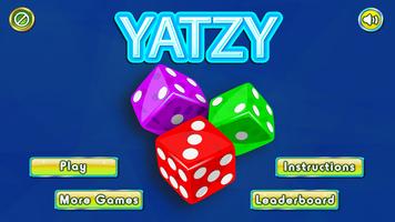 Yatzy Zonk Poker Dice Zilch Affiche