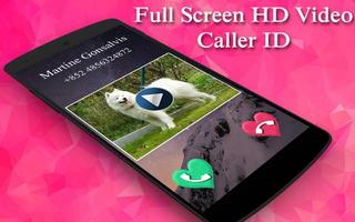 HD Video Caller ID - Full Screen Video Ringtone captura de pantalla 1