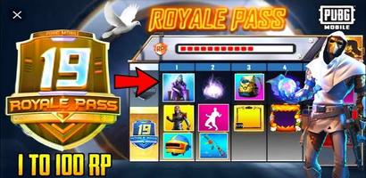 Free Royal Pass season 19  and Free UC imagem de tela 3
