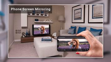 Screen Mirroring with All TV Affiche