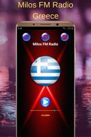 Milos FM Radio Greece Affiche