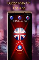 Gold Radio App Free स्क्रीनशॉट 1