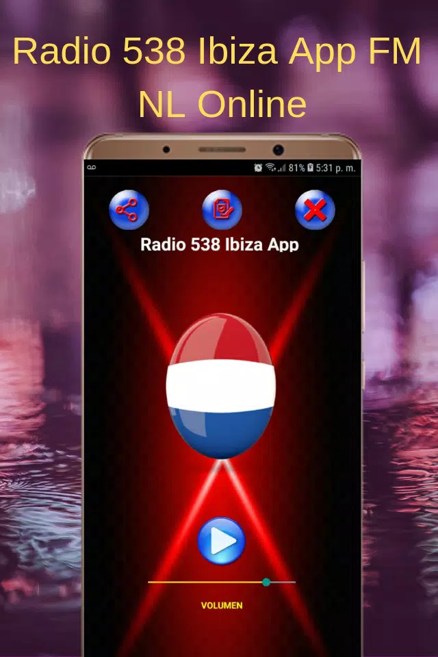 Radio 538 Ibiza App FM NL Online安卓版应用APK下载