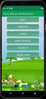 Flower Memory Matching Game Plakat