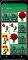 Flower Memory Matching Game capture d'écran 3