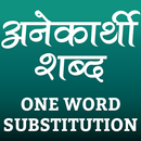 अनेकार्थी शब्द (One Word Substitution in Hindi) APK